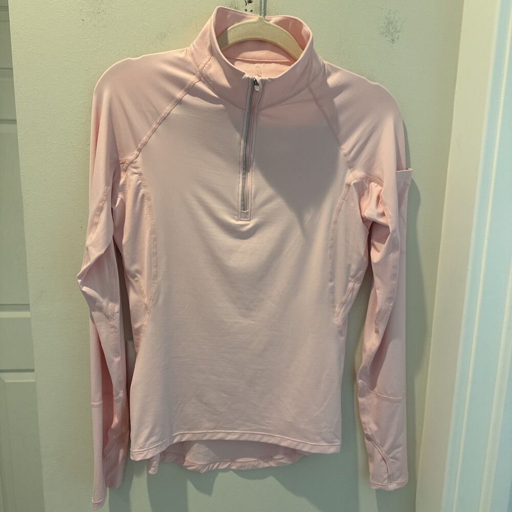 Bloquv Long Sleeve Mockneck Light Pink Shirt Size large - Picture 5 of 15